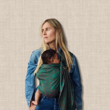 Alta Baby  Emerald Tide Ring Sling Carrier